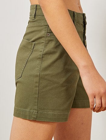 Calções de sarja - Kiabi