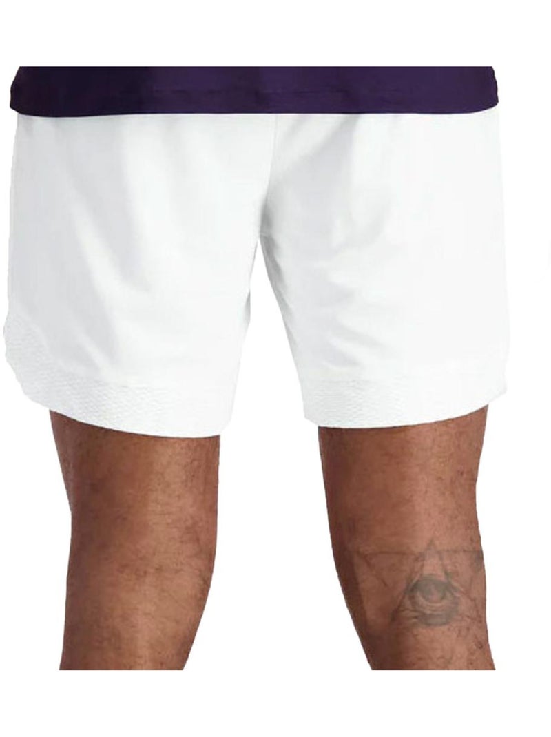 Calções de Ténis Brancos para Homem Le Coq Sportif Branco - Kiabi