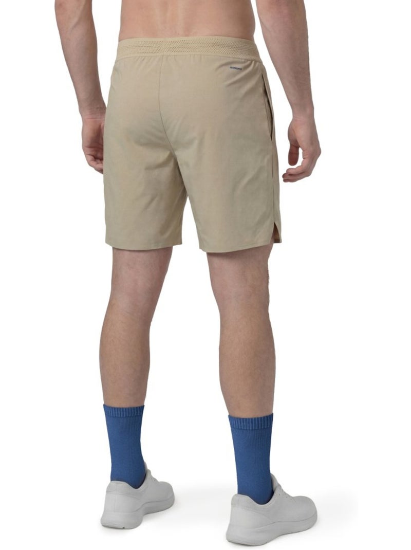 Calções de ténis técnicos para homem Bege - Kiabi