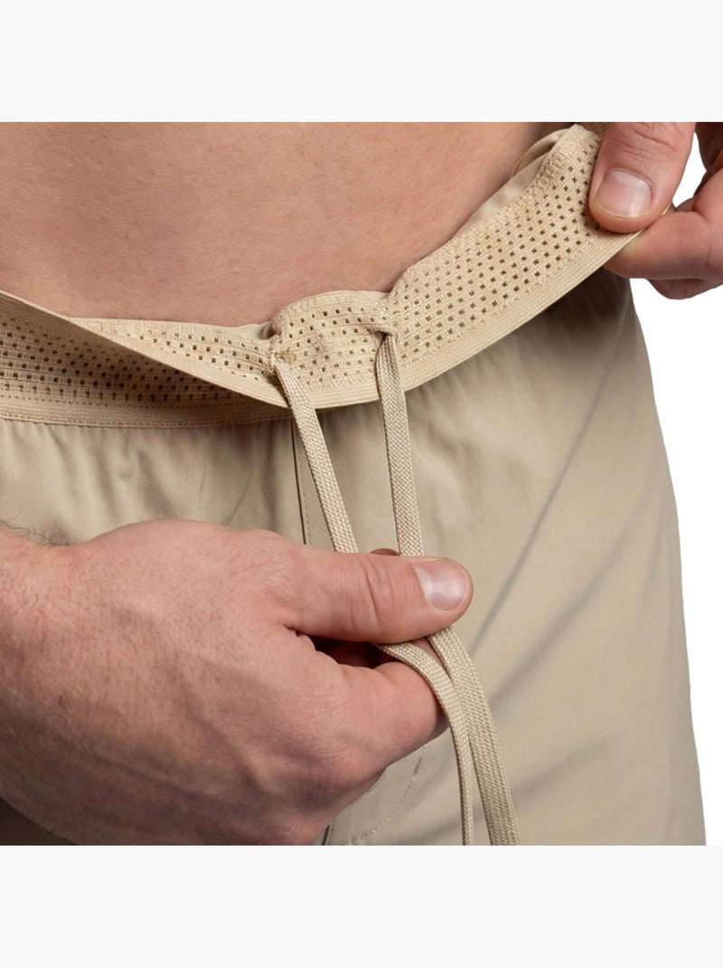 Calções de ténis técnicos para homem Bege - Kiabi