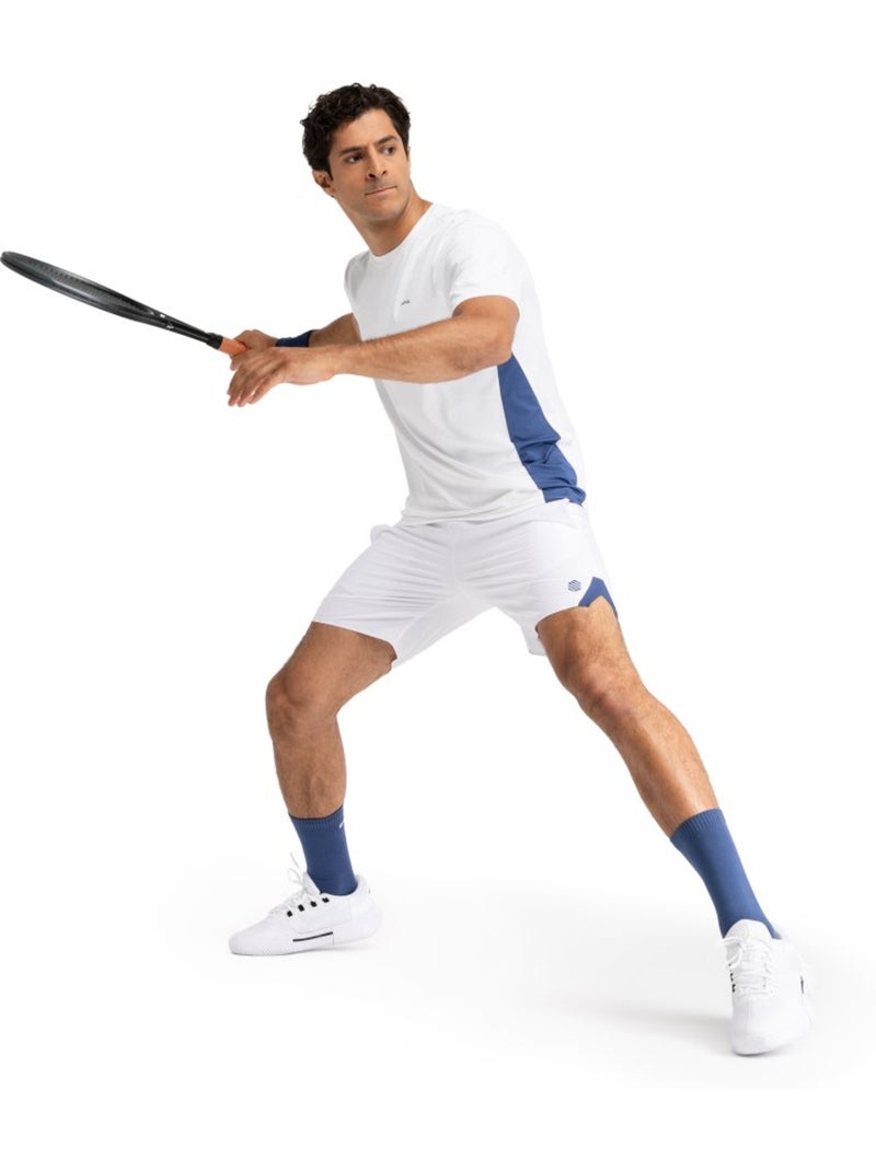 Calções de ténis técnicos para homem Branco - Kiabi