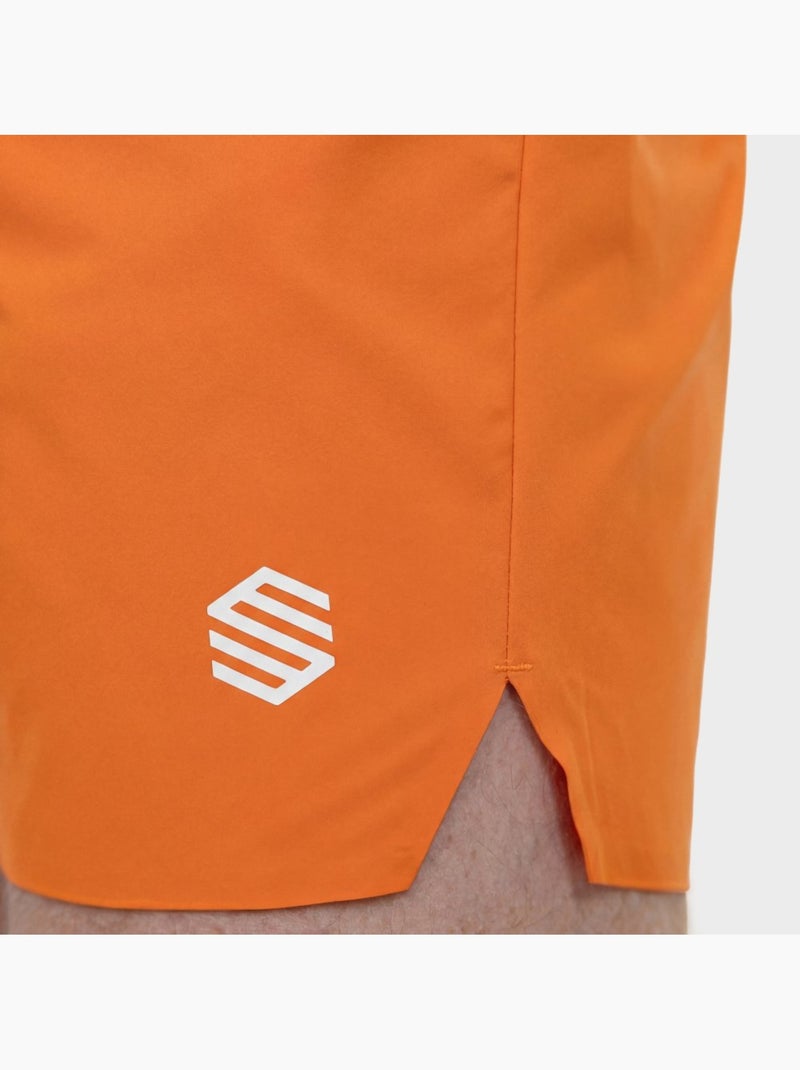 Calções de ténis técnicos para homem Laranja - Kiabi