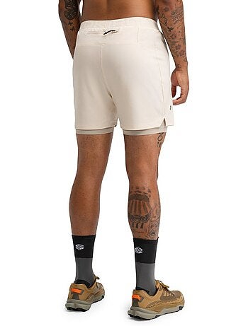 Calções de trail running 2 em 1 para homem