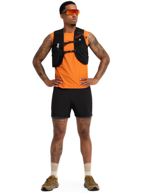 Calções de trail running 2 em 1 para homem - Kiabi