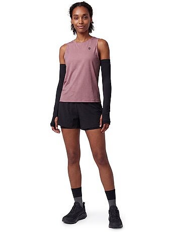 Calções de trail running 2 em 1 para mulher