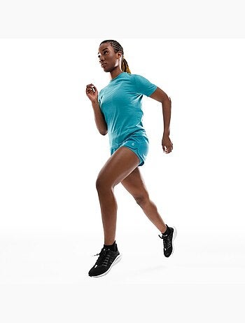 Calções de treino 2 em 1 para mulher