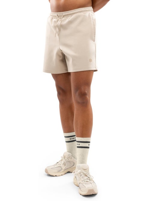 Calções de treino de algodão para homem - Kiabi