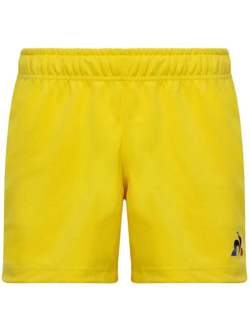 Calções Desportivos Amarelos para Homem Le Coq Sportif N°1 - Kiabi Calções Desportivos Amarelos para Homem Le Coq Sportif N°1 - Kiabi