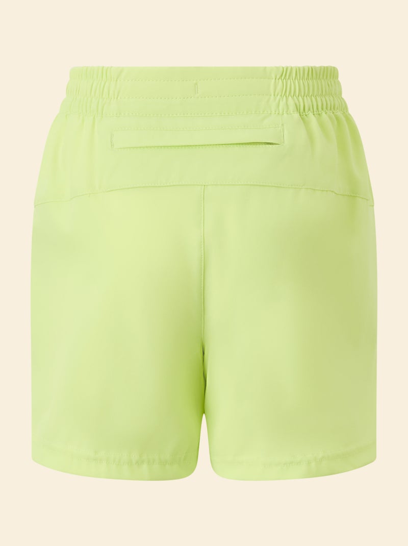 Calções desportivos com bolso traseiro com fecho - (ekstract) Amarelo - Kiabi