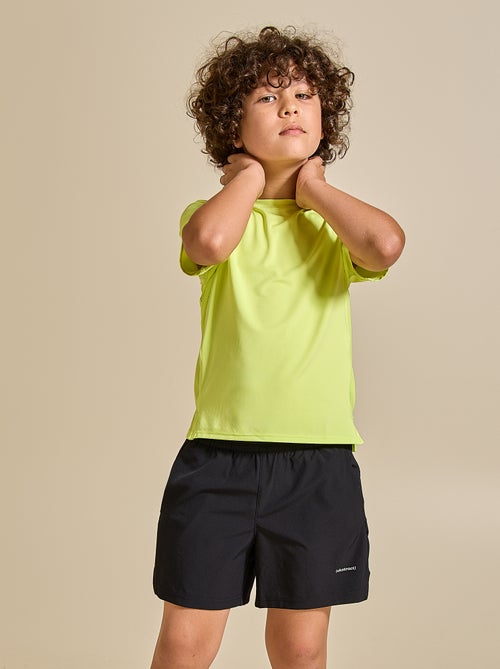 Calções desportivos com bolso traseiro com fecho - (ekstract) - Kiabi