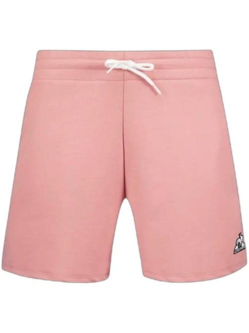 Calções Desportivos Femininos Le Coq Sportif Ess N°1 Rosa - Kiabi Calções Desportivos Femininos Le Coq Sportif Ess N°1 Rosa - Kiabi