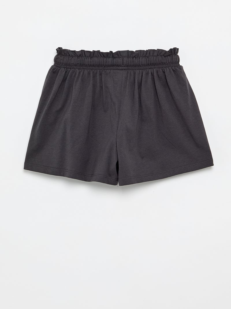 Calções 'Disney' de jersey de algodão Preto - Kiabi