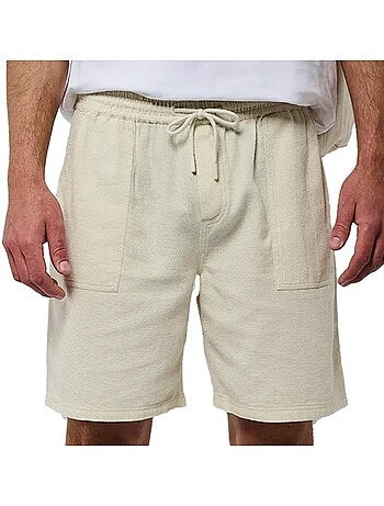 Calções écru para homem kaporal turin