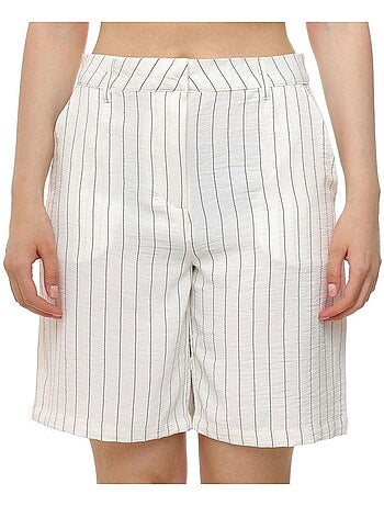 Calções écru vero moda emma para mulher