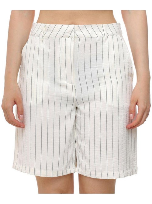 Calções écru vero moda emma para mulher - Kiabi Calções écru vero moda emma para mulher - Kiabi