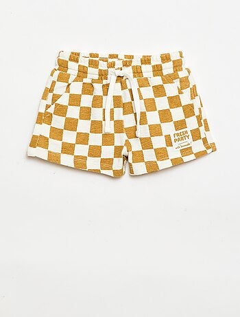 Calções em baby terry