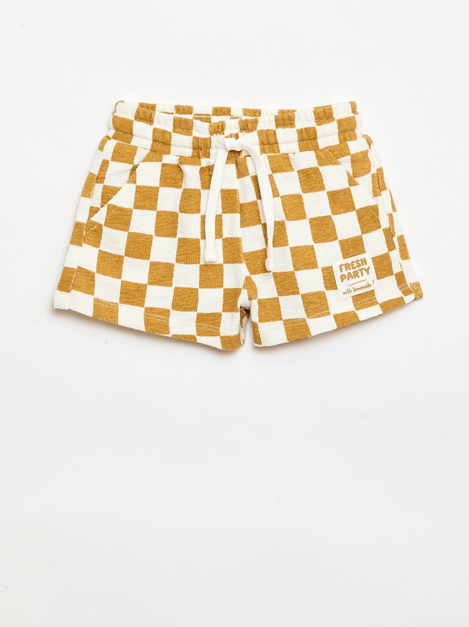 Calções em baby terry