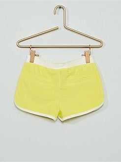 Calções em felpo - Kiabi