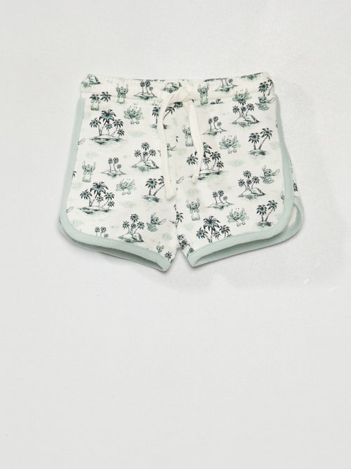 Calções em french terry estampado 'Disney' - Kiabi