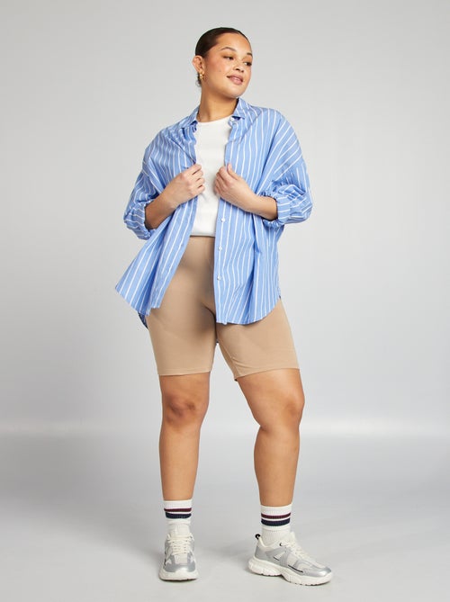 Calções em jersey elástico - Kiabi