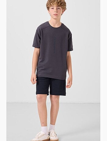 Calções em mistura de algodão tommy
