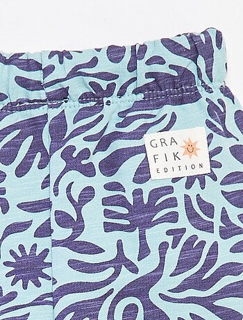 Calções em moletão - Grafik Edition