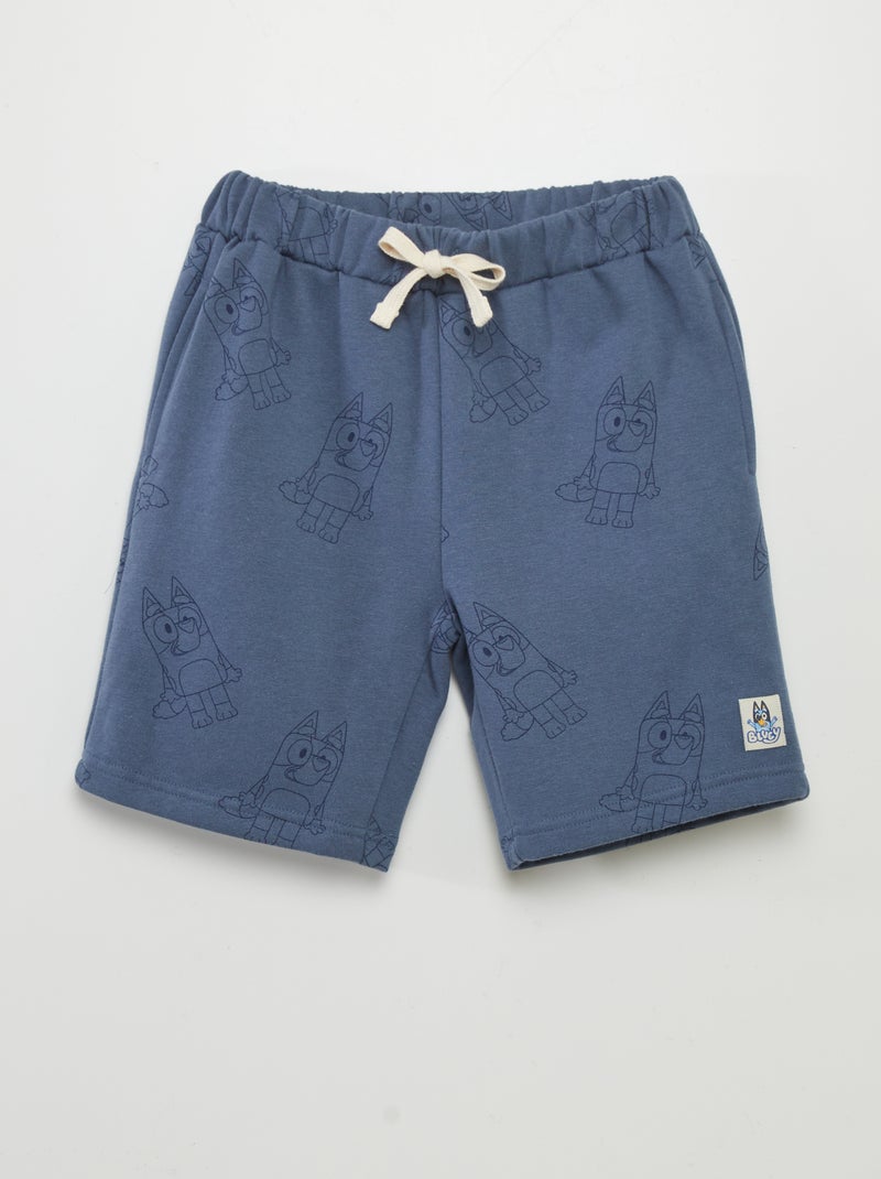Calções em moletão 'Bluey' AZUL - Kiabi