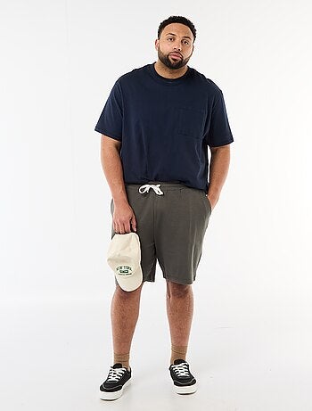 Calções em moletão