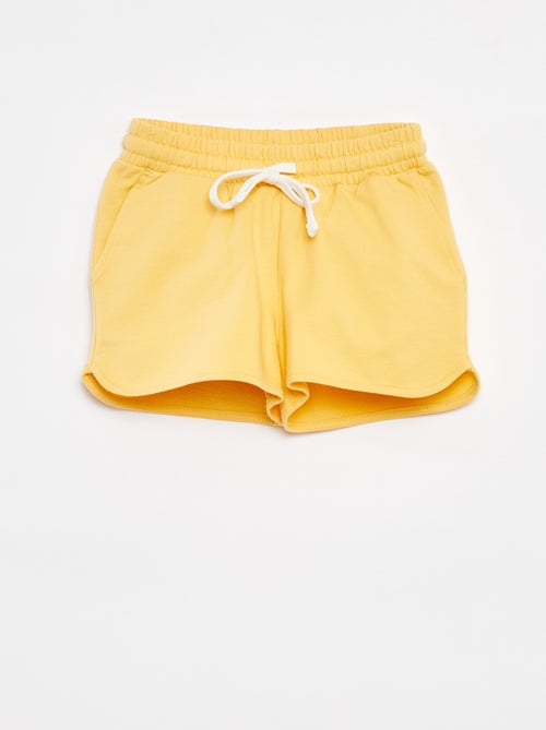 Calções em moletão estampado - Kiabi