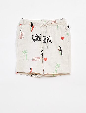 Calções em moletão leve