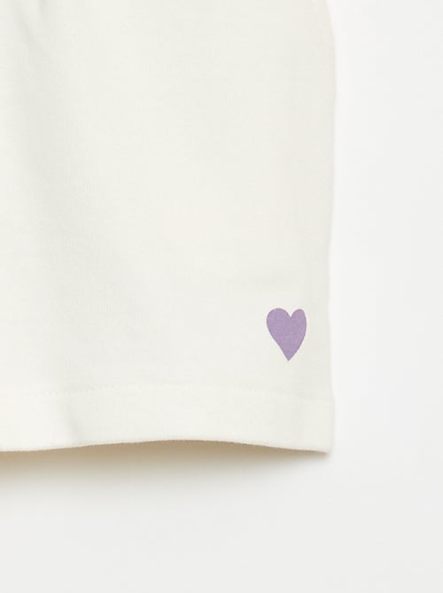 Calções em moletão leve - Kiabi