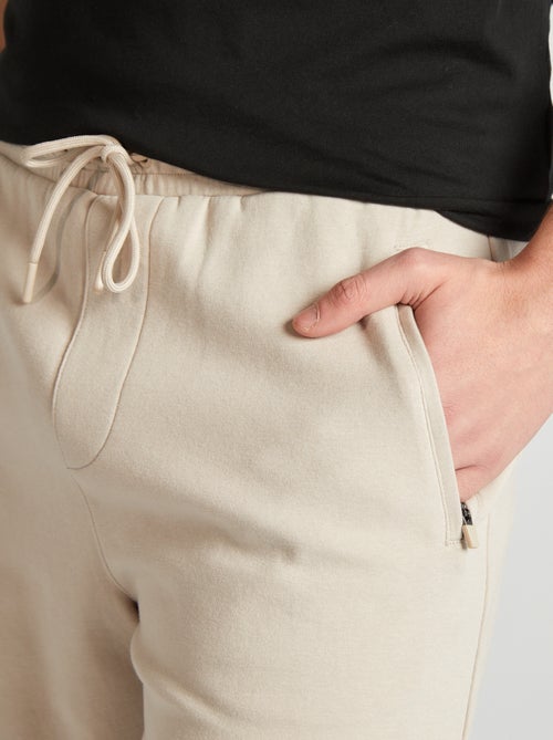 Calções em moletão leve - Kiabi