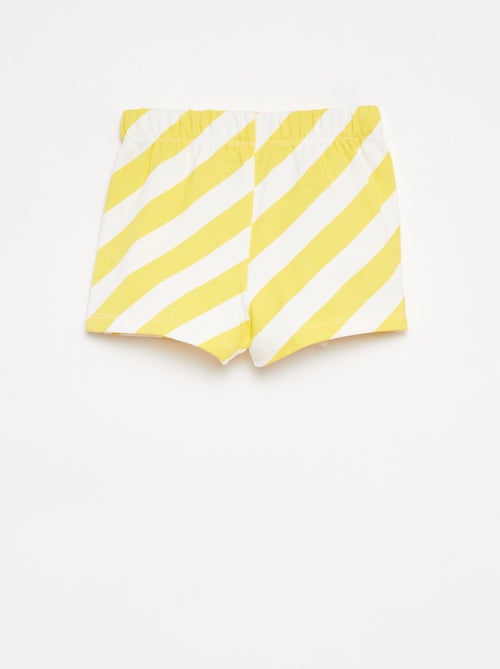 Calções em moletão leve com motivo - Kiabi