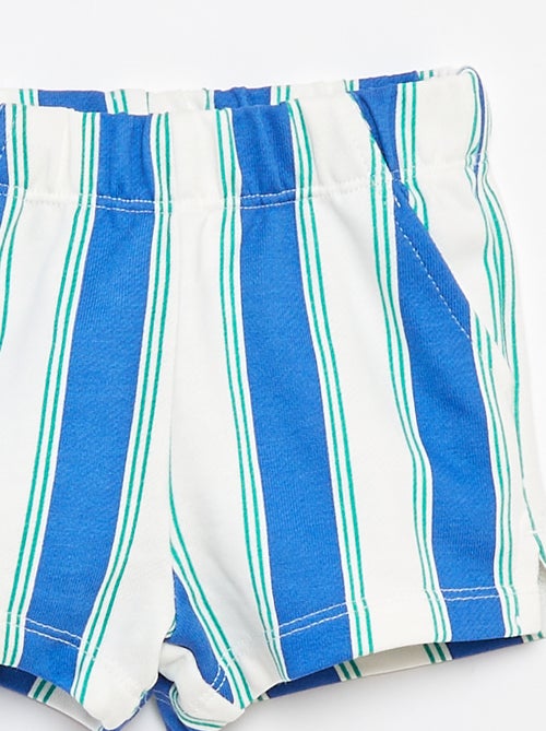 Calções em moletão leve com motivo - Kiabi