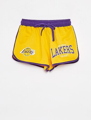 Calções em moletão leve 'Lakers'