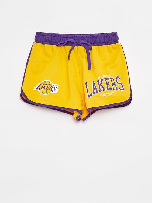 Calções em moletão leve 'Lakers' - Kiabi