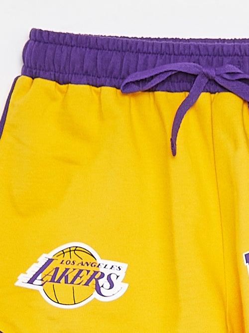 Calções em moletão leve 'Lakers' - Kiabi