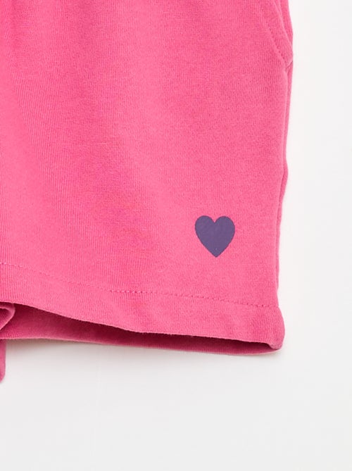 Calções em moletão leve - Kiabi