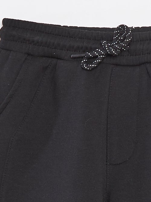 Calções em moletão leve tipo ténis - Kiabi