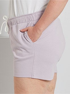 Calções em moletão - Kiabi