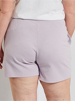 Calções em moletão - Kiabi