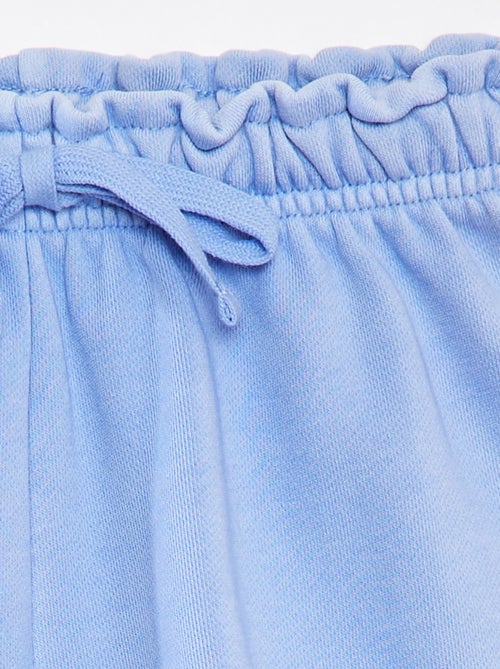 Calções em moletão lisos - Kiabi