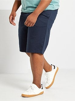 Calções em piqué de algodão - Kiabi