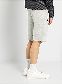 Calções em piqué de conceção ecológica - Kiabi