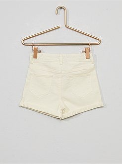 Calções em sarja - Kiabi