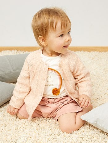 Calções em veludo canelado - Kiabi