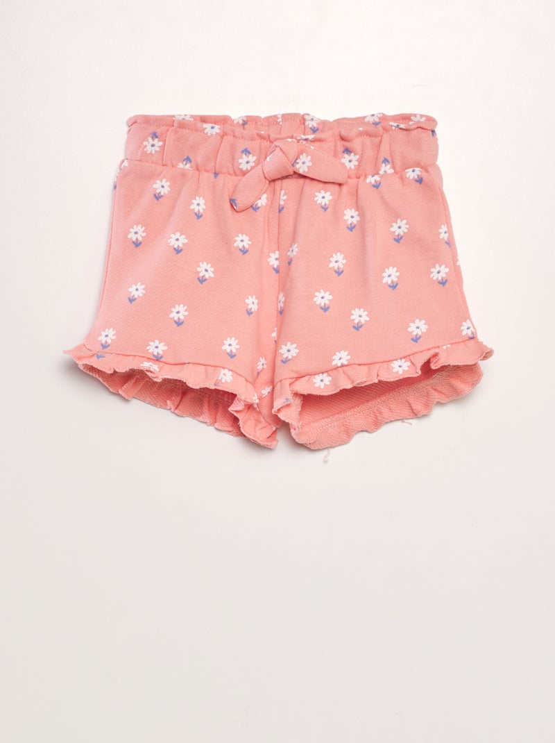 Calções estampados ROSA - Kiabi