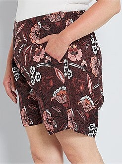 Calções estampados - Kiabi