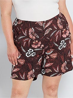 Calções estampados - Kiabi