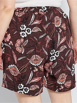 Calções estampados - Kiabi